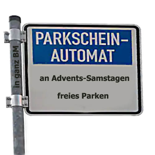 logo freies parken advent